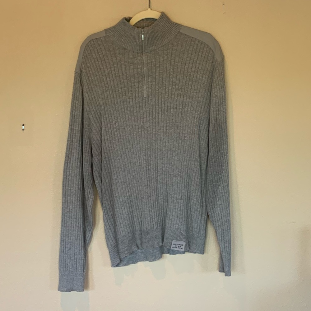 Calvin Klein 1/4 Zip Up Sweater. XL.